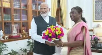 राष्ट्रपति द्रौपदी मुर्मू ने नरेंद्र मोदी को किया प्रधानमंत्री नियुक्त, 9 जून को होगा शपथ ग्रहण