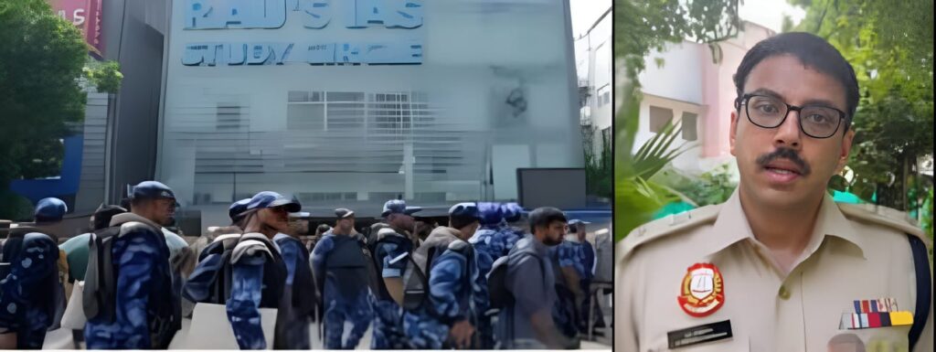 RAU's IAS कोचिंग हादसे में एक्शन : 03 छात्रों की मौत के बाद मालिक-कॉर्डिनेटर गिरफ्तार, नये आपराधिक कोड के तहत मामला दर्ज 1 RAU's IAS कोचिंग हादसे में एक्शन : 03 छात्रों की मौत के बाद मालिक-कॉर्डिनेटर गिरफ्तार, नये आपराधिक कोड के तहत मामला दर्ज