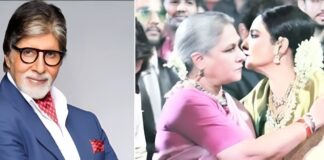 Rekha-Jaya Bachchan Hug