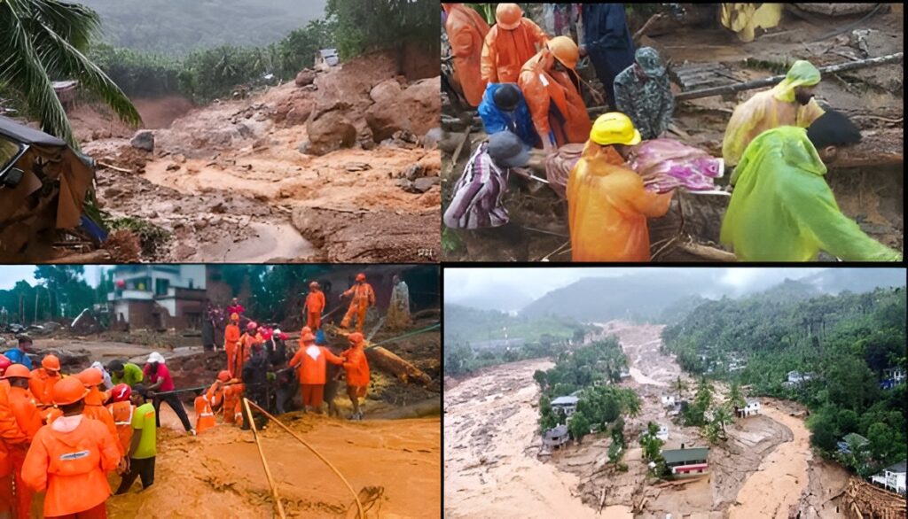 Wayanad Landslide: मलबे में दबे सैकड़ों लोग, हर तरफ चीख-पुकार, 123 लोगों की मौत, केरल में 2 दिन का राजकीय शोक 1 Wayanad Landslide: मलबे में दबे सैकड़ों लोग, हर तरफ चीख-पुकार, 123 लोगों की मौत, केरल में 2 दिन का राजकीय शोक