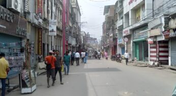 Raunak Kedia murder case: दवा कारोबारी के पुत्र की हत्या के विराेध में बंद रहा भागलपुर बाजार, कारोबारी सड़क पर उतरे