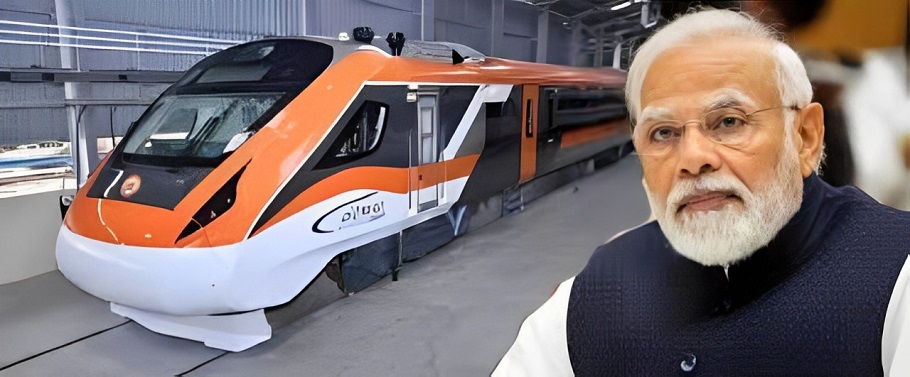 Vande Bharat Express : PM मोदी ने 3 वंदे भारत ट्रेन को दिखाई हरी झंडी, जानें रूट और टाइम-टेबल vande bharat 02