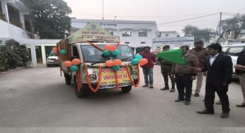 Bhagalpur News: भागलपुर में निकाली गई सड़क सुरक्षा जागरूकता रथ