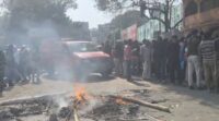 भागलपुर में आगजनी