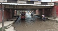 भोलानाथ अंडरपास में जलजमाव