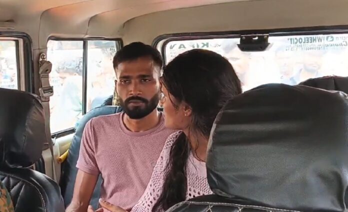 प्रमी ने प्रेमिका की सरेआम भर दी मांग