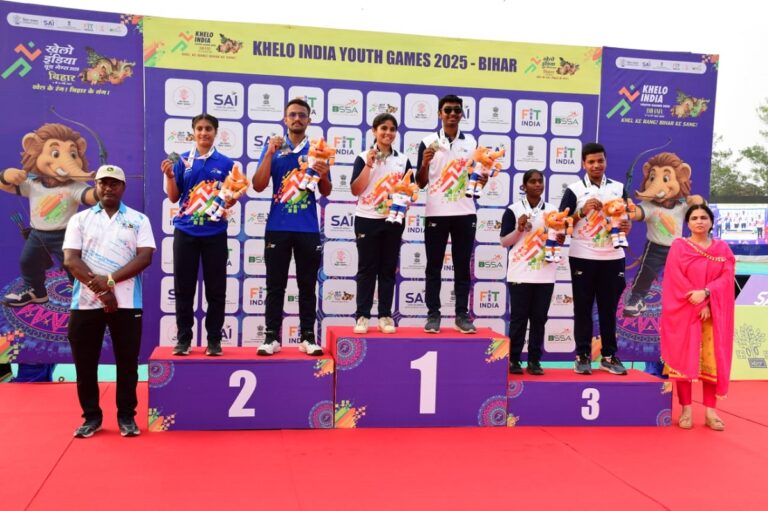 Khelo India Youth Games 2025: भागलपुर में तीरंदाजी प्रतियोगिता का शानदार समापन, विजेताओं को मिले पदक