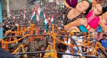तिरंगे में लिपटा आया सुहाग, तब टूटी पत्नी की चुप्पी, शहीद के हाथों से पिया पानी, भावुक हुआ हर कोई