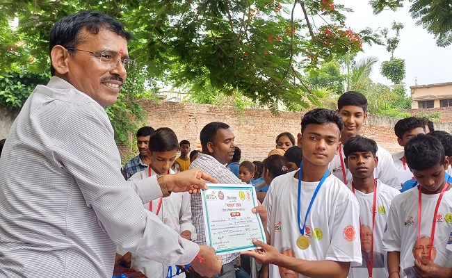 Bhagalpur News: भागलपुर में खेल प्रतियोगिता का आयोजन, खिलाड़ियों को मिला मंच