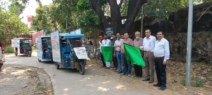 जागरूकता रथ किया रवाना जागरूकता रथ किया रवाना