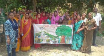 Bhagalpur: जीविका दीदियों ने ‘एक दीदी-एक पौधा’ संकल्प से किया पर्यावरण और मतदान जागरूक