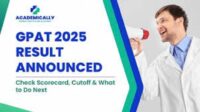 GPAT Result 2025 जारी
