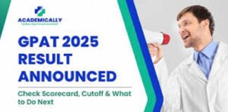 GPAT Result 2025 जारी