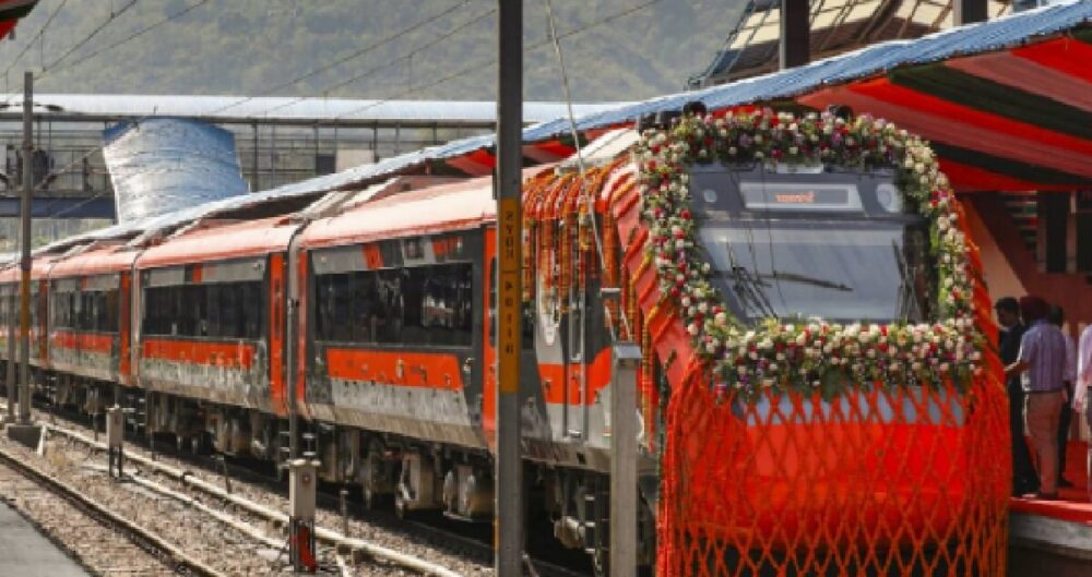 Katra Srinagar Vande Bharat Train Fare Timing Route