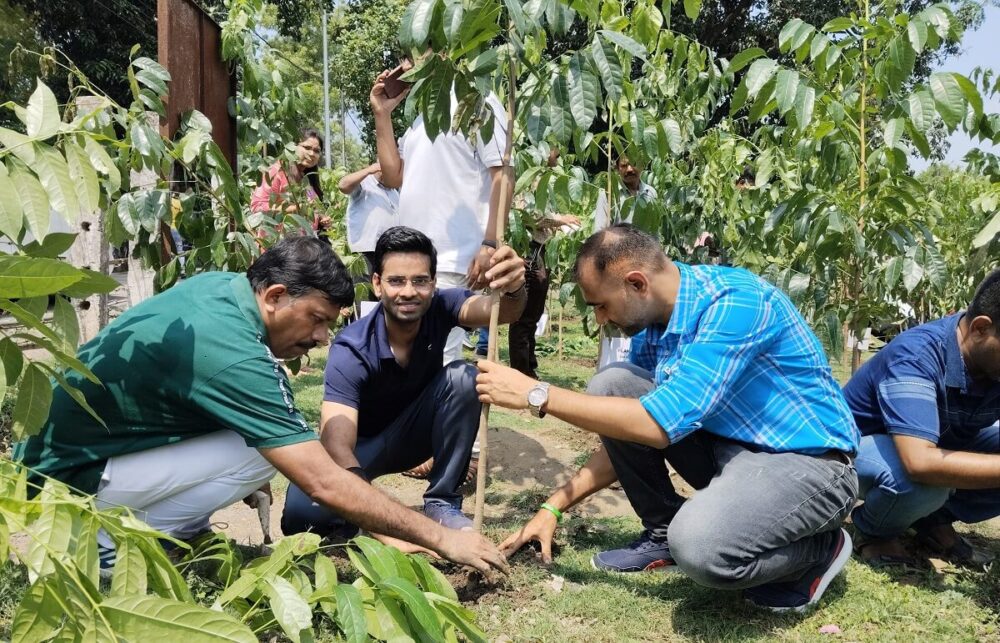 मालदा रेल मंडल ने पर्यावरण को दिया 'हरा उपहार'