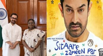 राष्ट्रपति से मिले आमिर खान, दिखाई ब्लॉकबस्टर ‘सितारे ज़मीन पर’, जानिए क्या खास रहा इस मुलाकात में