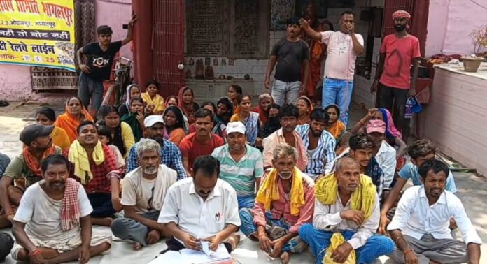 झुग्गी-झोपड़ी संघर्ष समिति का आंदोलन तेज झुग्गी-झोपड़ी संघर्ष समिति का आंदोलन तेज