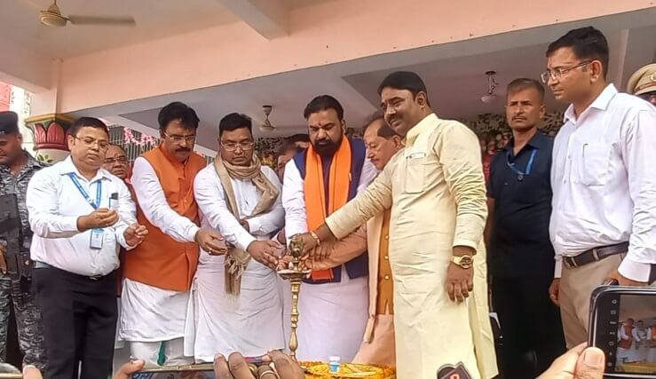 श्रावणी मेले का भव्य शुभारंभ; उपमुख्यमंत्रियों ने किया 200 करोड़ की सड़क योजना और एयरपोर्ट की घोषणा