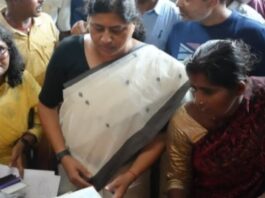 मंत्री लेशी सिंह ने पहुंचकर परिजनों को दिलाया सहारा