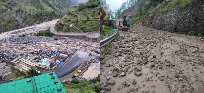 मूसलाधार बारिश का कहर