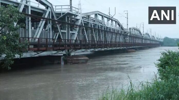 यमुना का जलस्तर खतरे के पार