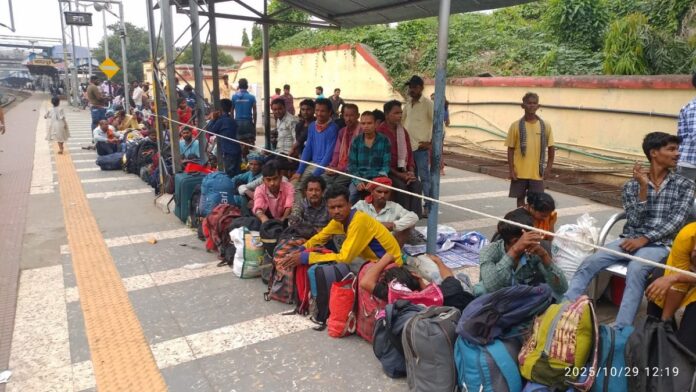 Bhagalpur Railway रेलवे ने अपनाया नंबरिंग सिस्टम