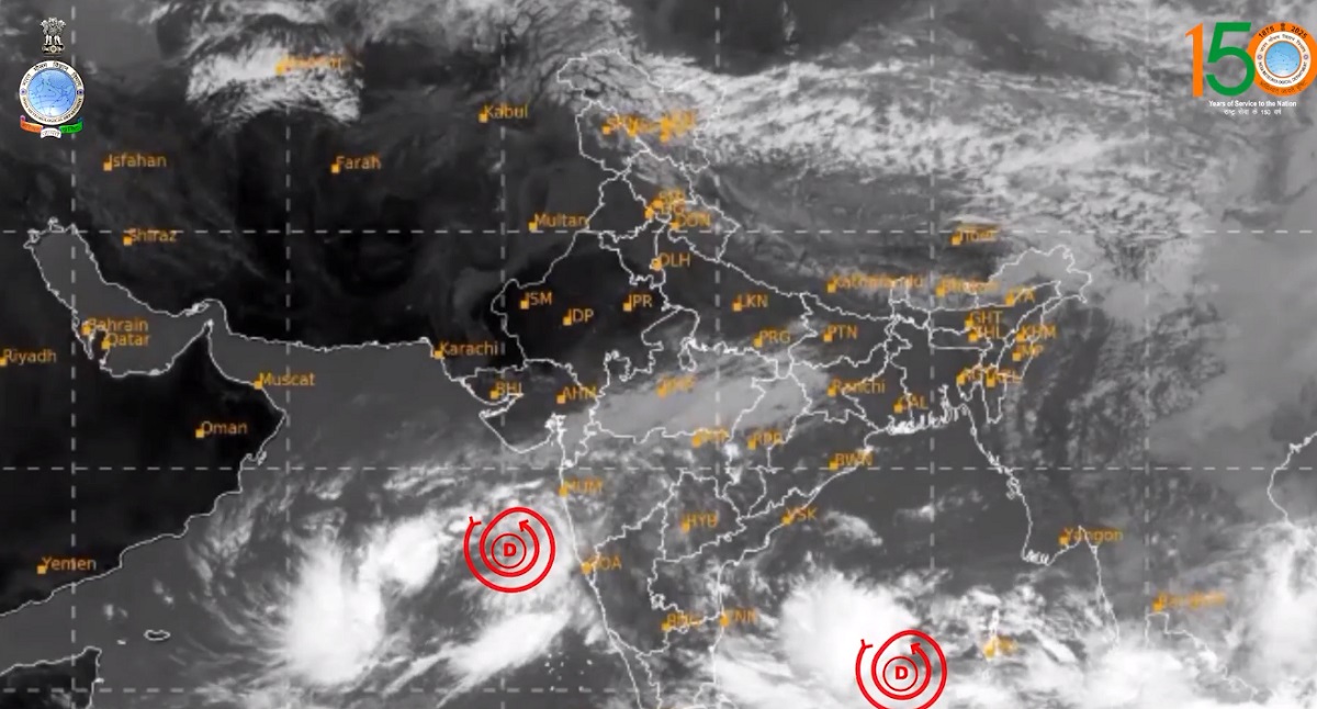 Cyclone Montha Tracker: 110 की रफ्तार से तबाही मचाने आ रहा प्रचंड चक्रवाती तूफान मोन्था, आंध्र–ओडिशा में अलर्ट की घंटियां तेज Cyclone Montha Tracker: 110 की रफ्तार से तबाही मचाने आ रहा प्रचंड चक्रवाती तूफान मोन्था, आंध्र–ओडिशा में अलर्ट की घंटियां तेज Cyclone Montha Tracker 2